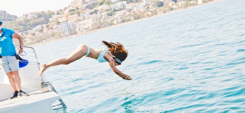 Boat Tour with Swimming from Málaga