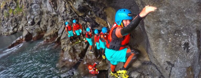 Coasteering in São Miguel