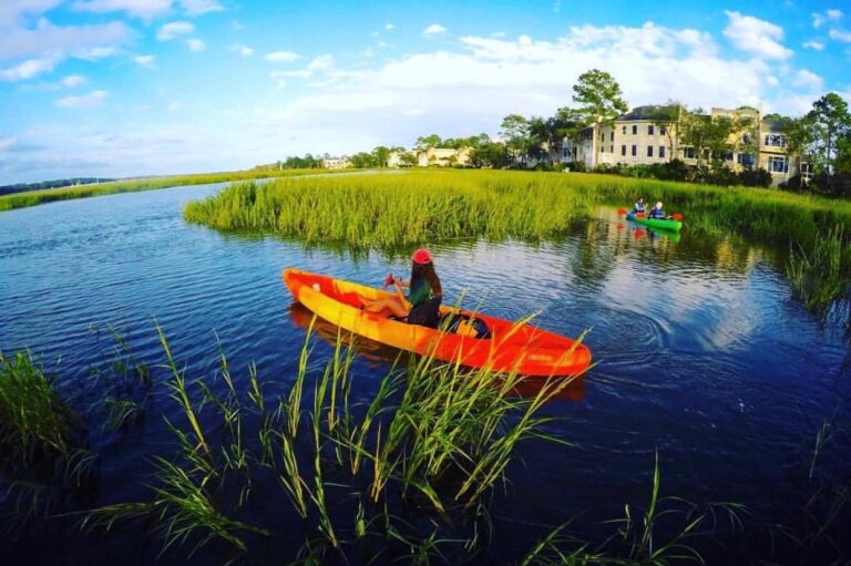 Kajaktour met gids rond Hilton Head