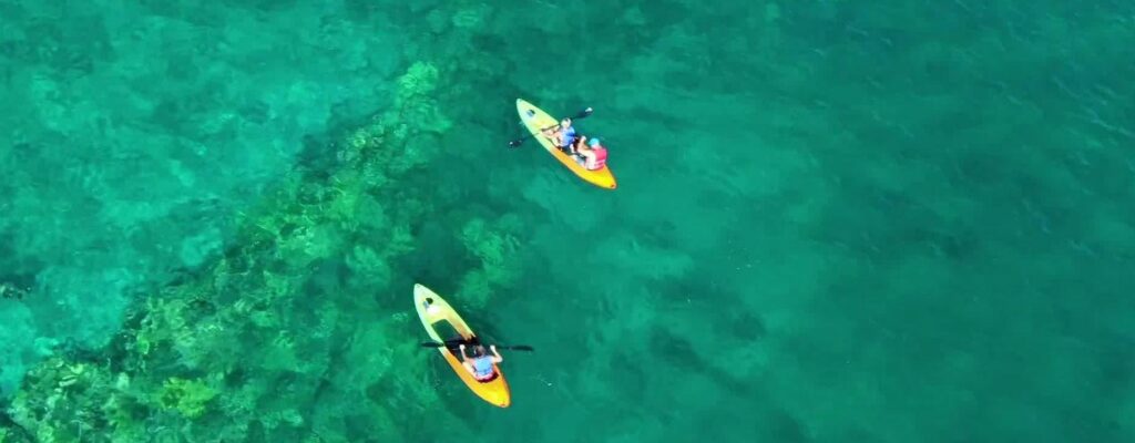 Kayak in Makena Bay