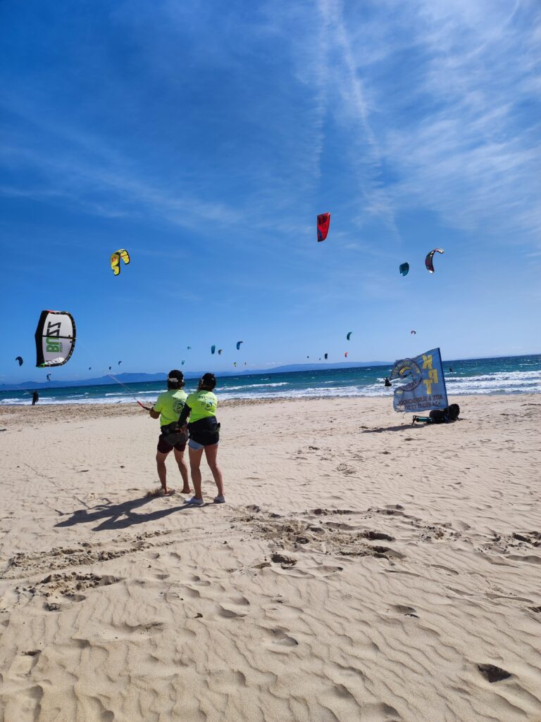 Leer kitesurfen in Tarifa