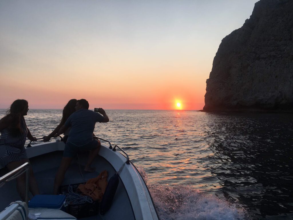 Sesimbra: Cape Espichel Sunset Cruise