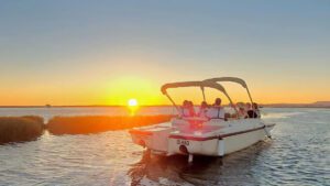 Zonsondergang boottocht in Ria Formosa - Zonneboot