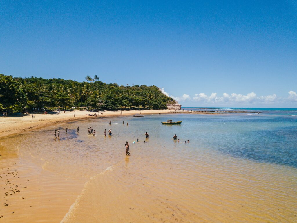 When the Sea Becomes a Mirror: The Magic of Praia do Espelho in Brazil