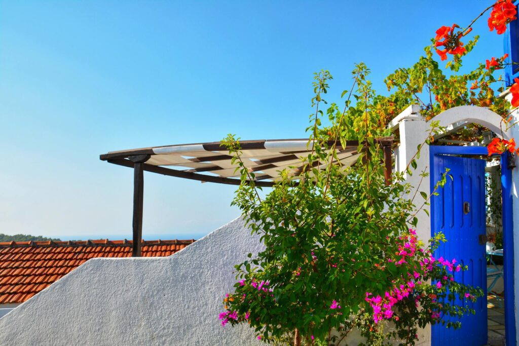 Mediterranean-Inspired Garden