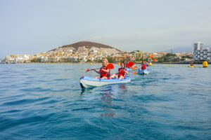 Kayak con snorkel en Tenerife