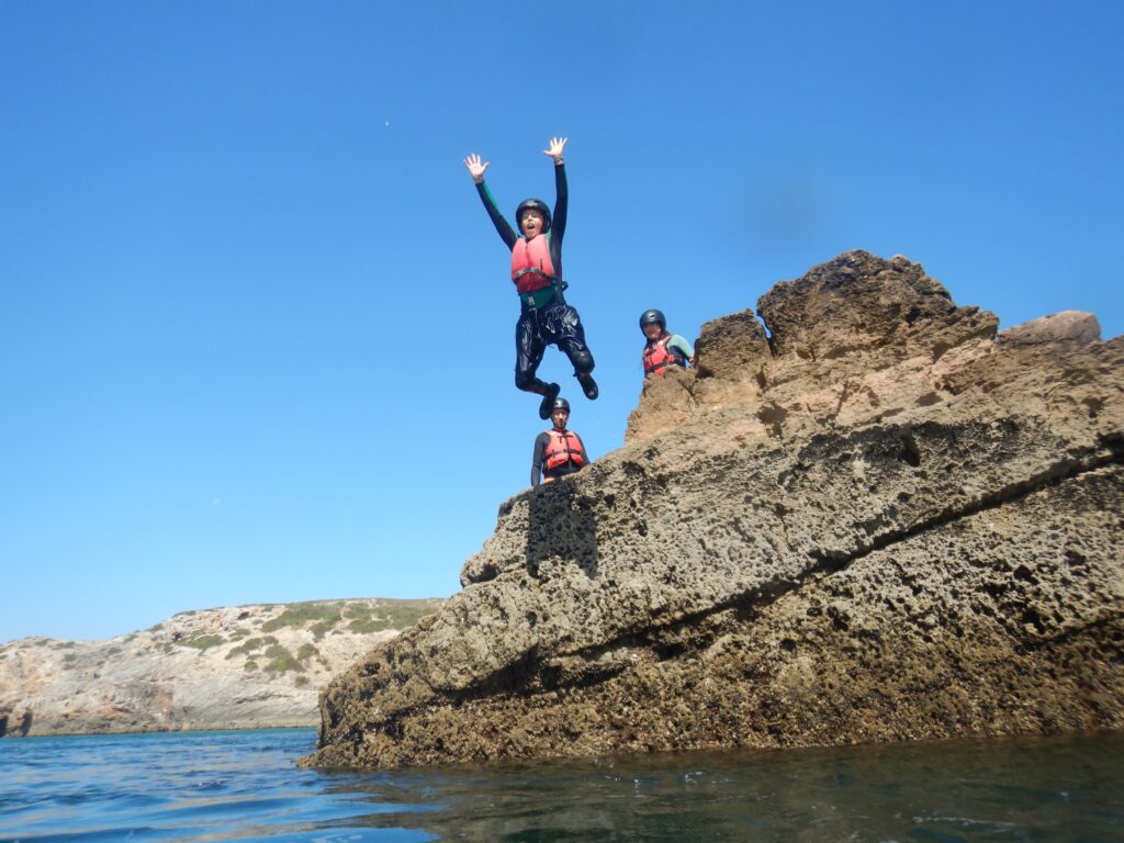 Coasteering for Families in the Algarve