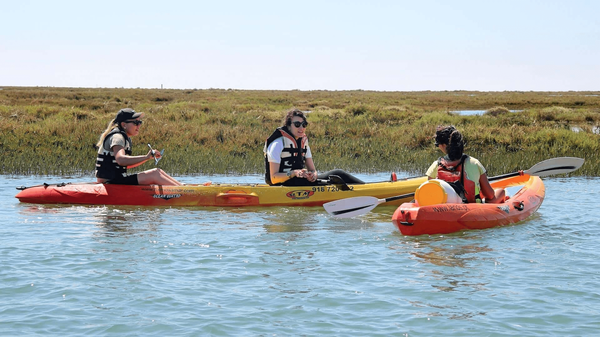 Kayaking in Faro to Ria Formosa