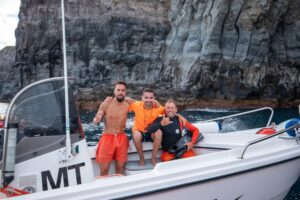 Excursión en barco por la costa norte de São Miguel