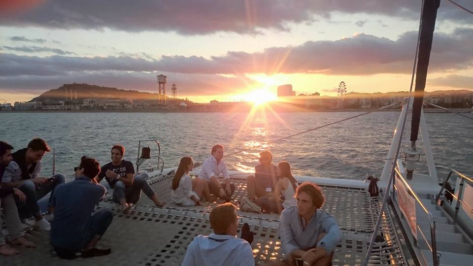 Discover Barcelona’s Skyline from a Catamaran