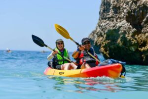 Excursión en kayak por Albufeira