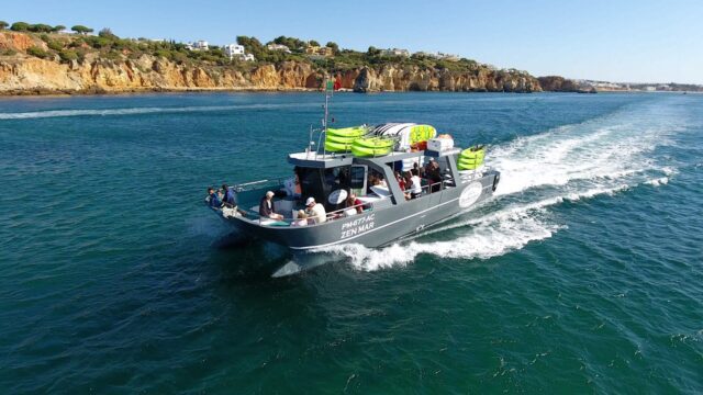 Benagil Boat Tour from Albufeira with Kayak or SUP — Boat Tours departing from Albufeira, Benagil, Algarve