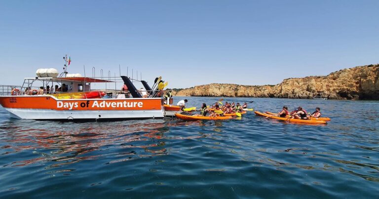 Boottocht met kajakken naar Ponta da Piedade