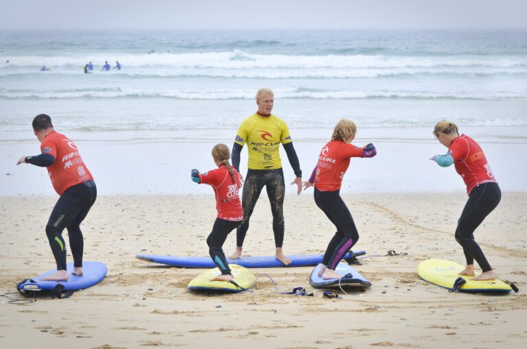 Surfen lernen in Newquay