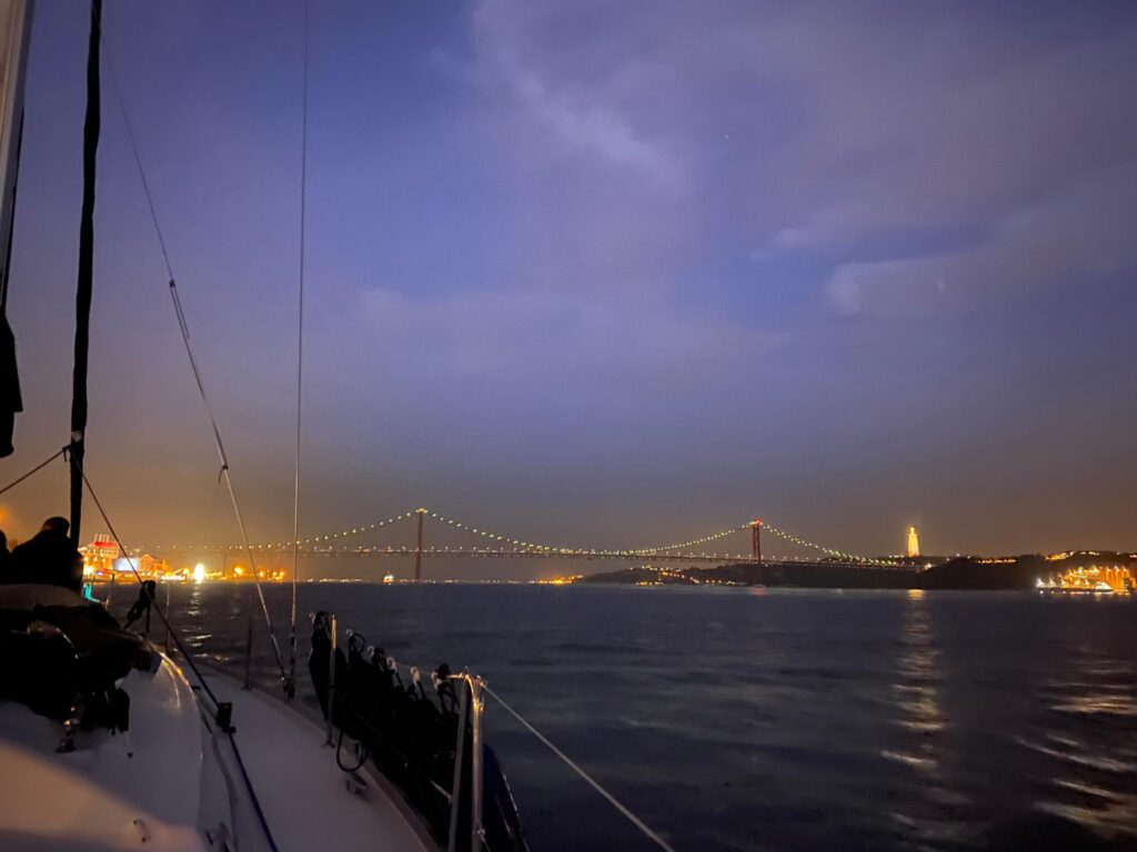 Night Sailing Tour in Lisbon