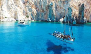 Sailing Tour in Milos from Adamas