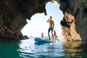 Newquay: SUP en Cornualles