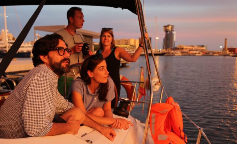 Sunset Sailing in Barcelona