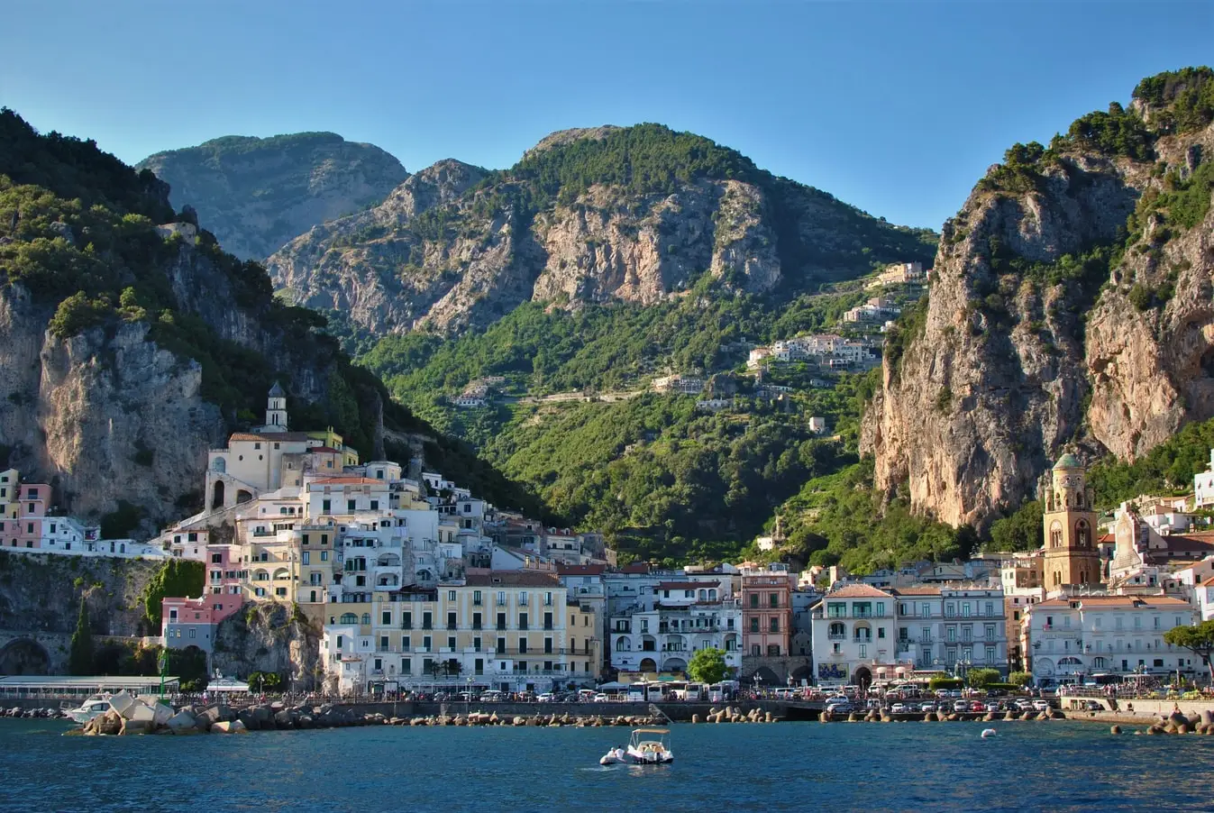 Amalfi coast beautiful places in Europe