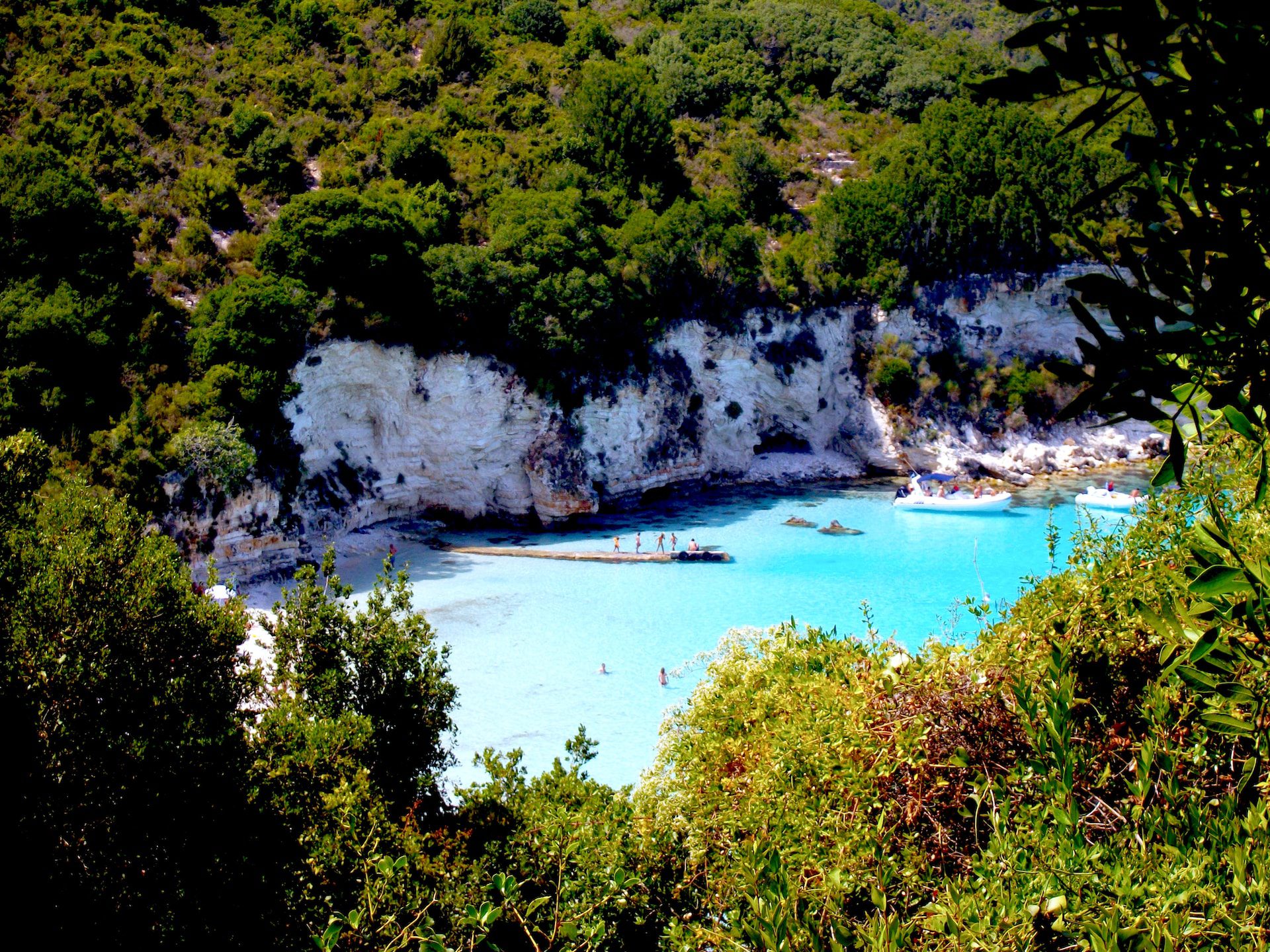 Antipaxos Abgeschiedener Strand 2 Unberührte griechische Inseln