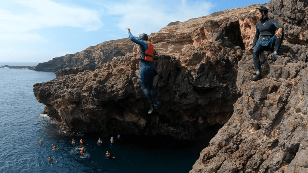 Coasteering in the Algarve!