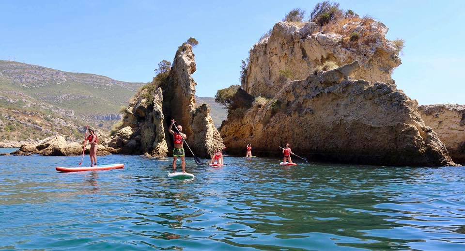 Wir waren auf einer SUP-Tour in Sesimbra!