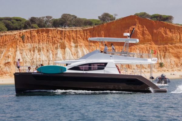 Luxury catamaran in Vilamoura