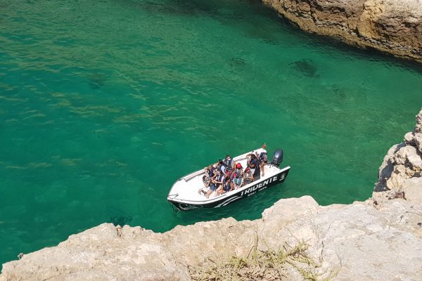 private cave tour Armação de Pêra
