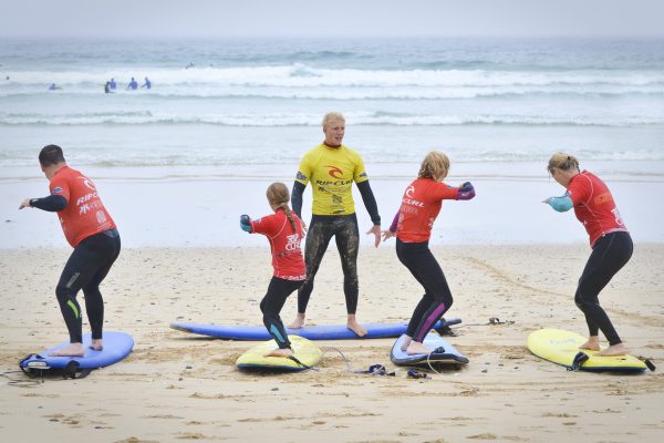 Family-Friendly Coastal Activities to Enjoy in the UK - Family Surf Class in Newquay