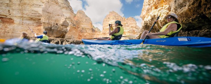 Kayak tour in Ponta da Piedade