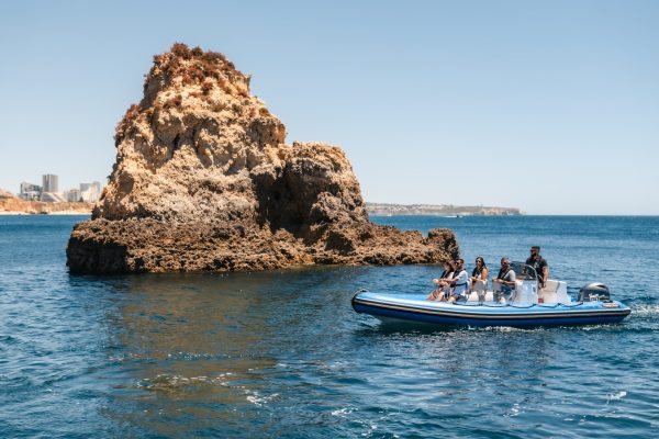 Privé-RIB in de Algarve