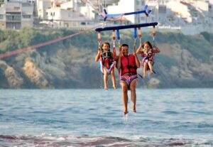 parasailing albufeira kinderen