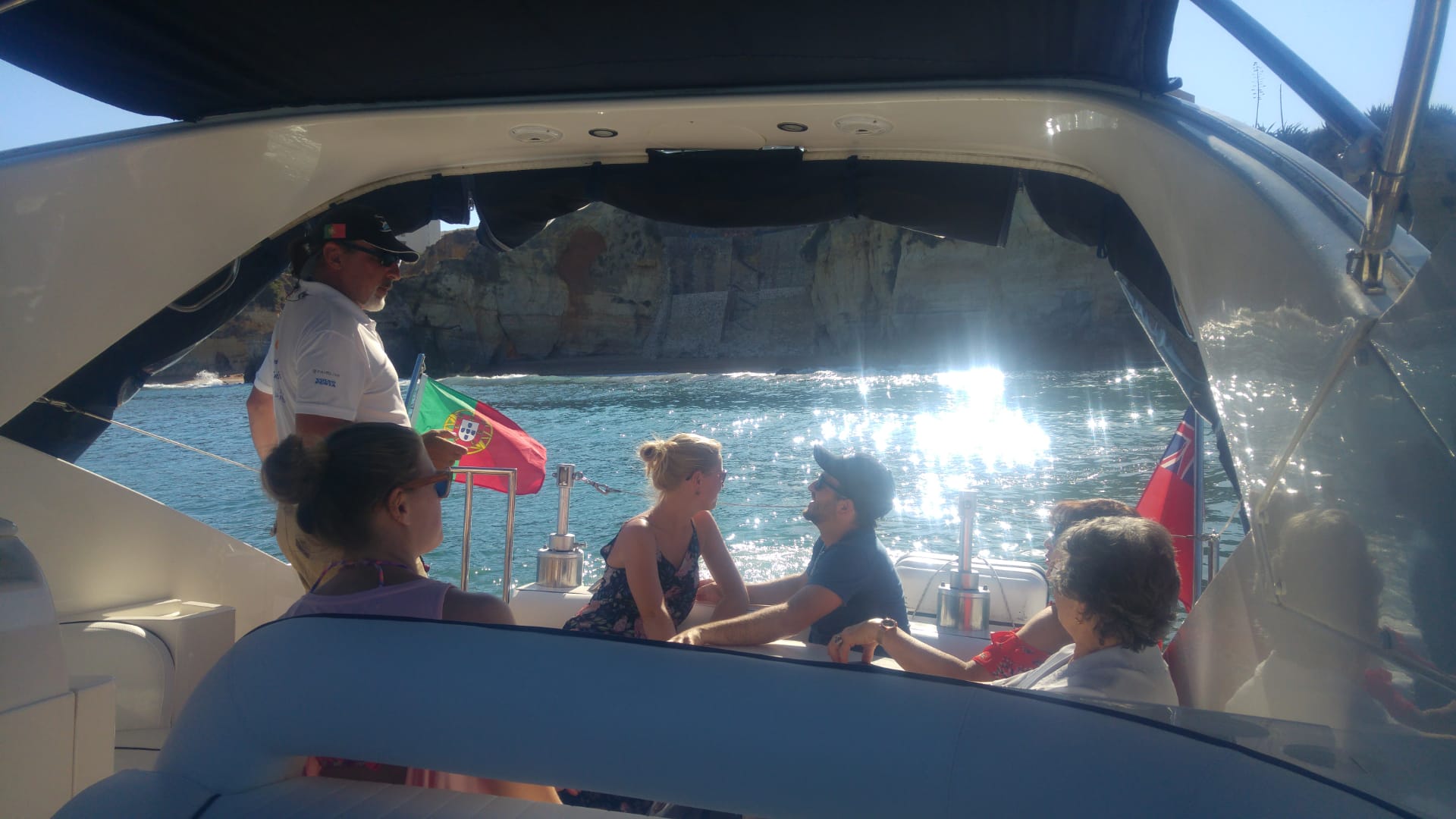 cruzeiro ao pôr do sol em Lagos 4